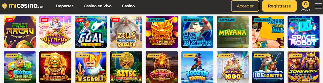 Juegos Mi Casino